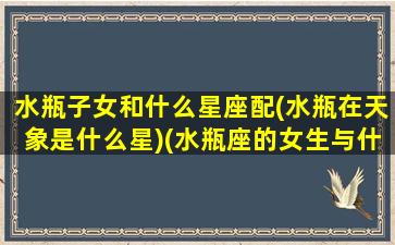 水瓶子女和什么星座配(水瓶在天象是什么星)(水瓶座的女生与什么星座配)