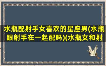 水瓶配射手女喜欢的星座男(水瓶跟射手在一起配吗)(水瓶女和射手女适合做朋友吗)