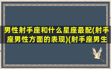 男性射手座和什么星座最配(射手座男性方面的表现)(射手座男生和什么星座配对)