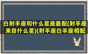 白射手座和什么星座最配(射手座来自什么星)(射手座白羊座相配吗)