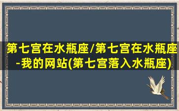 第七宫在水瓶座/第七宫在水瓶座-我的网站(第七宫落入水瓶座)