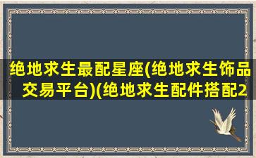 绝地求生最配星座(绝地求生饰品交易平台)(绝地求生配件搭配2021)