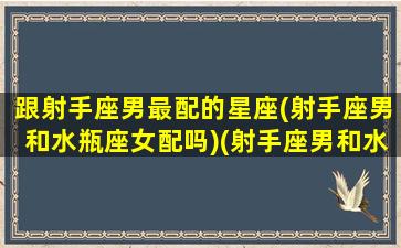 跟射手座男最配的星座(射手座男和水瓶座女配吗)(射手座男和水瓶座女相配吗)