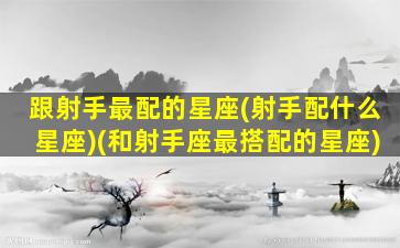 跟射手最配的星座(射手配什么星座)(和射手座最搭配的星座)