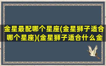 金星最配哪个星座(金星狮子适合哪个星座)(金星狮子适合什么金星的人)