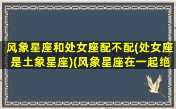 风象星座和处女座配不配(处女座是土象星座)(风象星座在一起绝配)